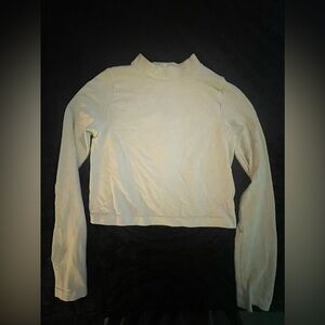 Altered state white turtle neck top